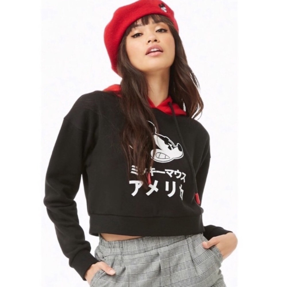 Disney Mad Mickey Mouse X Forever 21 Hoodie
